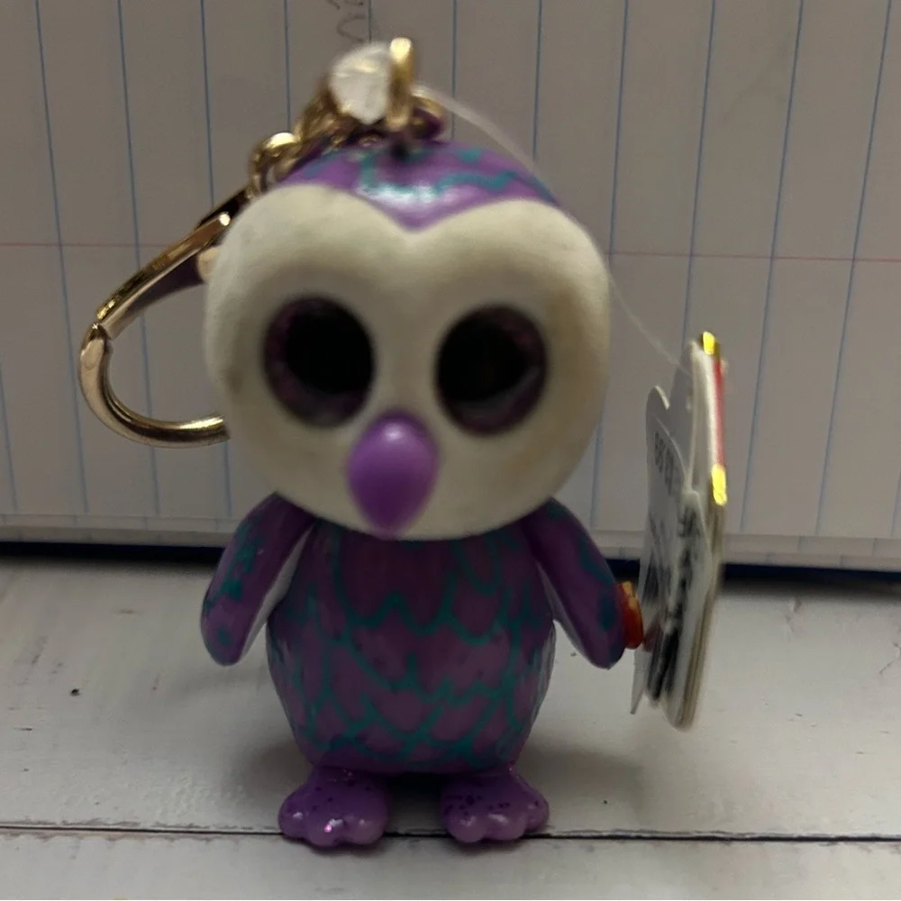 TY Mini Owl Keychain
